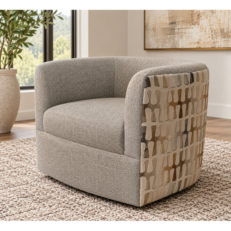 Fauteuil d'appoint pivotant Garner