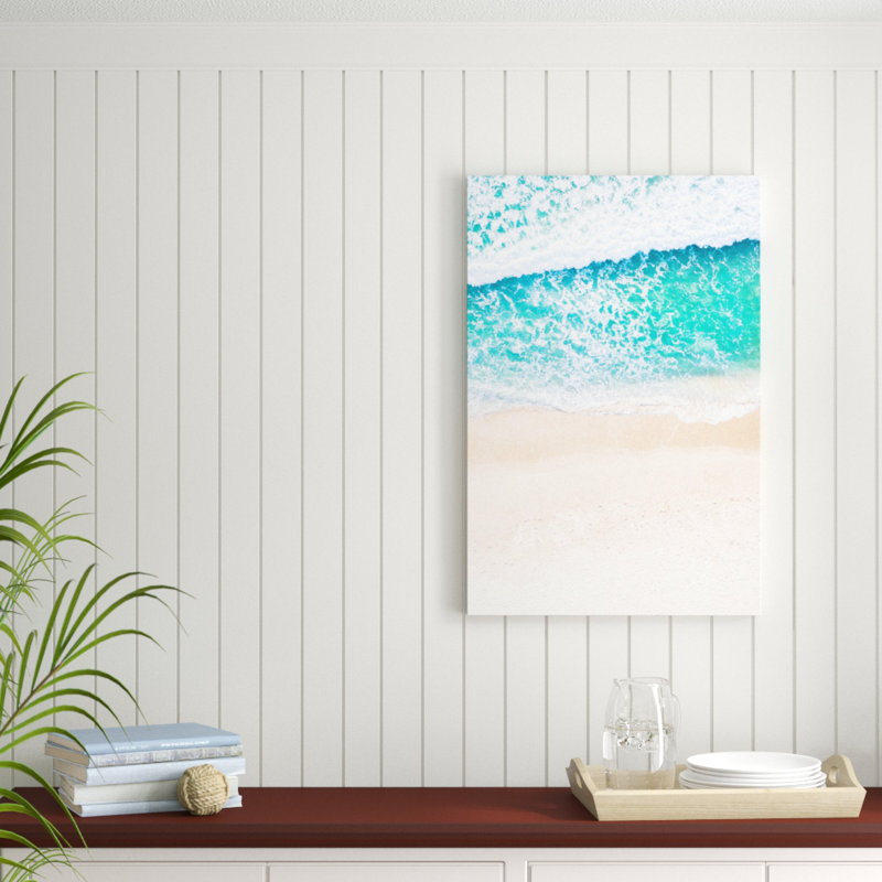 « beach vagues », reproduction d’impression sur toile