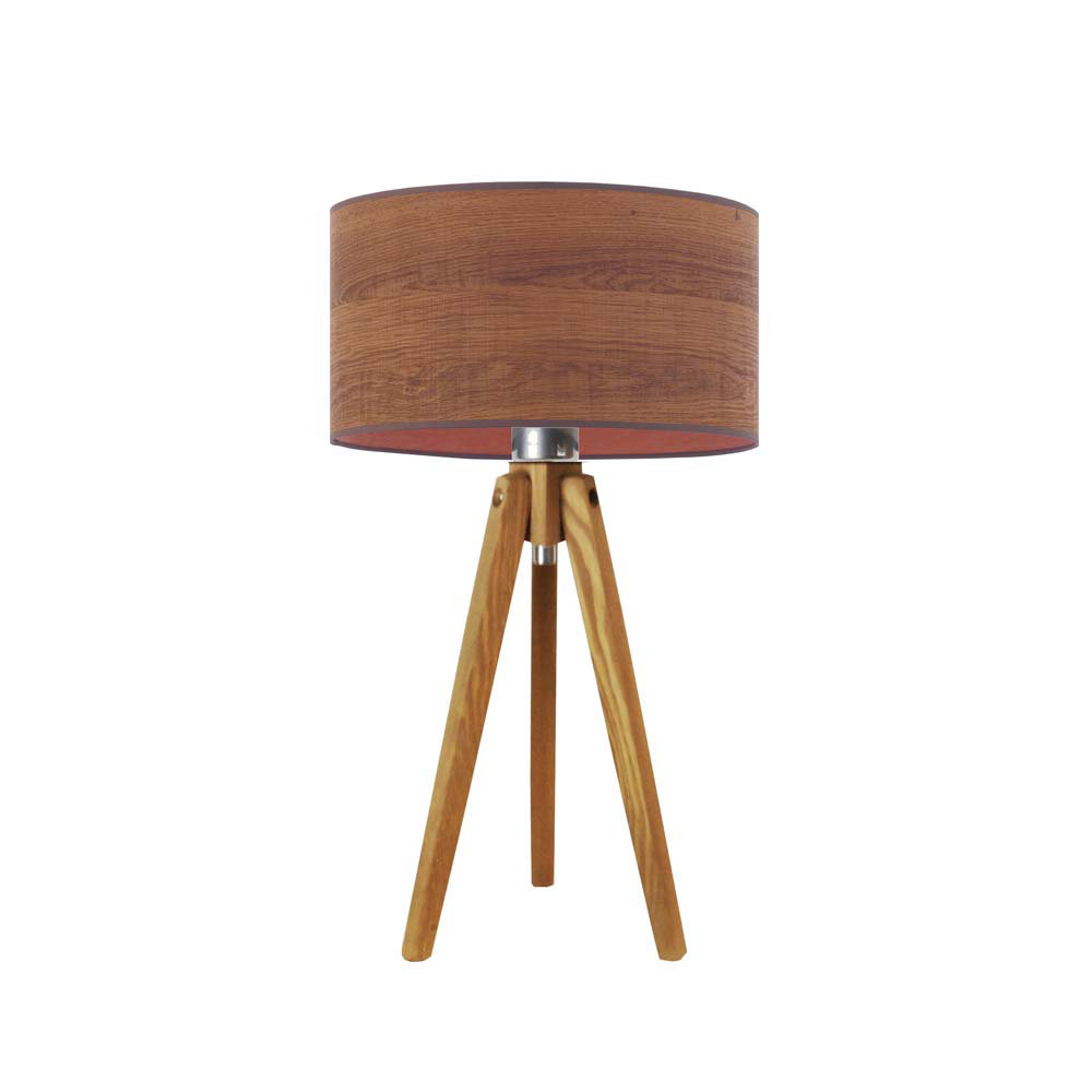 Turner Wood Tripod Lamp