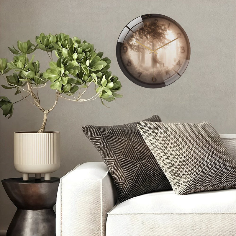 Horloge murale 12 po Misty
