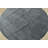 Mukula One-of-a-Kind 7'7'' X 7'8'' New Age Round Wool Area Rug Grey