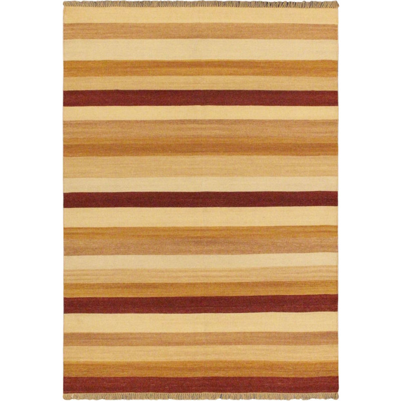 Tapis de zone rayée orange Vallejo