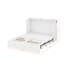 Grand lit escamotable mural avec deux tiroirs, commode escamotable en bois-339736767