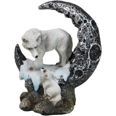 Figurine en forme de loup