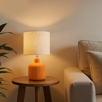 17.5" Ceramic Table Lamp