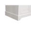 Meuble-lavabo double 72 po avec plateau en marbre Deraney