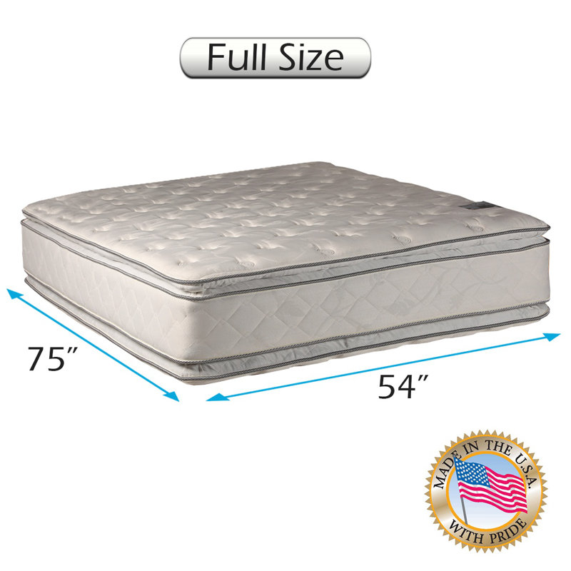Alwyn Home Pembrooke Full / Double 12'' Plush Memory Foam Mattress and Bed Frame