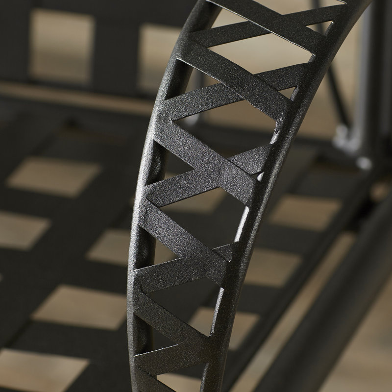 Tabouret de bar Apisan, Noir