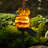 Bird Statue Garden Stake Solar Lighting