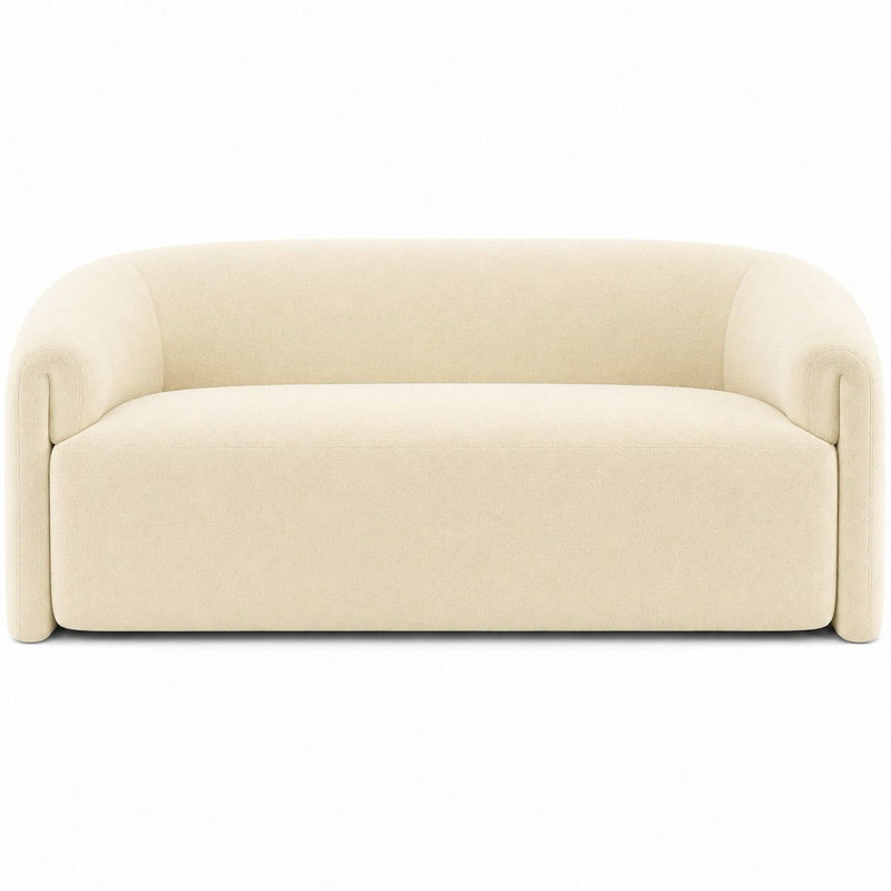 Solid Velvet | Velluto Fabric, Ivory