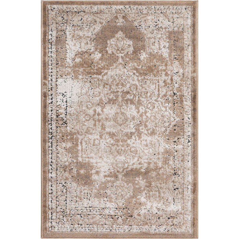Parrado Ikat Indoor Rug, Rectangle 2'2" x 3'
