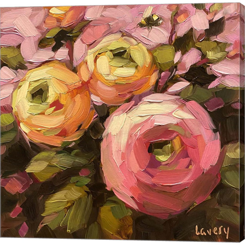 Flourish par Andrea Lavery - peinture sur toile tendue