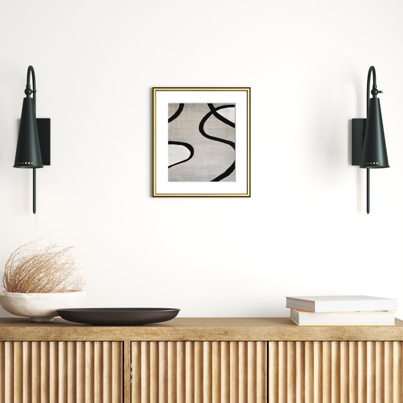 Simplicity, 16.25" H x 14.25" W x 0.875" D, Gold