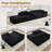 No Assembly Required Compression Packed Bonless Corduroy Fabric Sofa-992021636-991006486