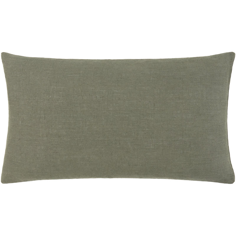 Dilip Accent Pillow, Dark Green, Rectangle 12"H x 21"W