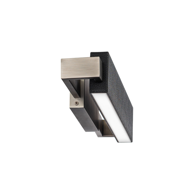 Kinsman 2 - Light LED Bath Bar, Pebbled Black Brushed Nickel
