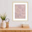 «Blush Butterfly Flight I» par Tim Otoole, reproduction d'art encadrée sur bois-215657049