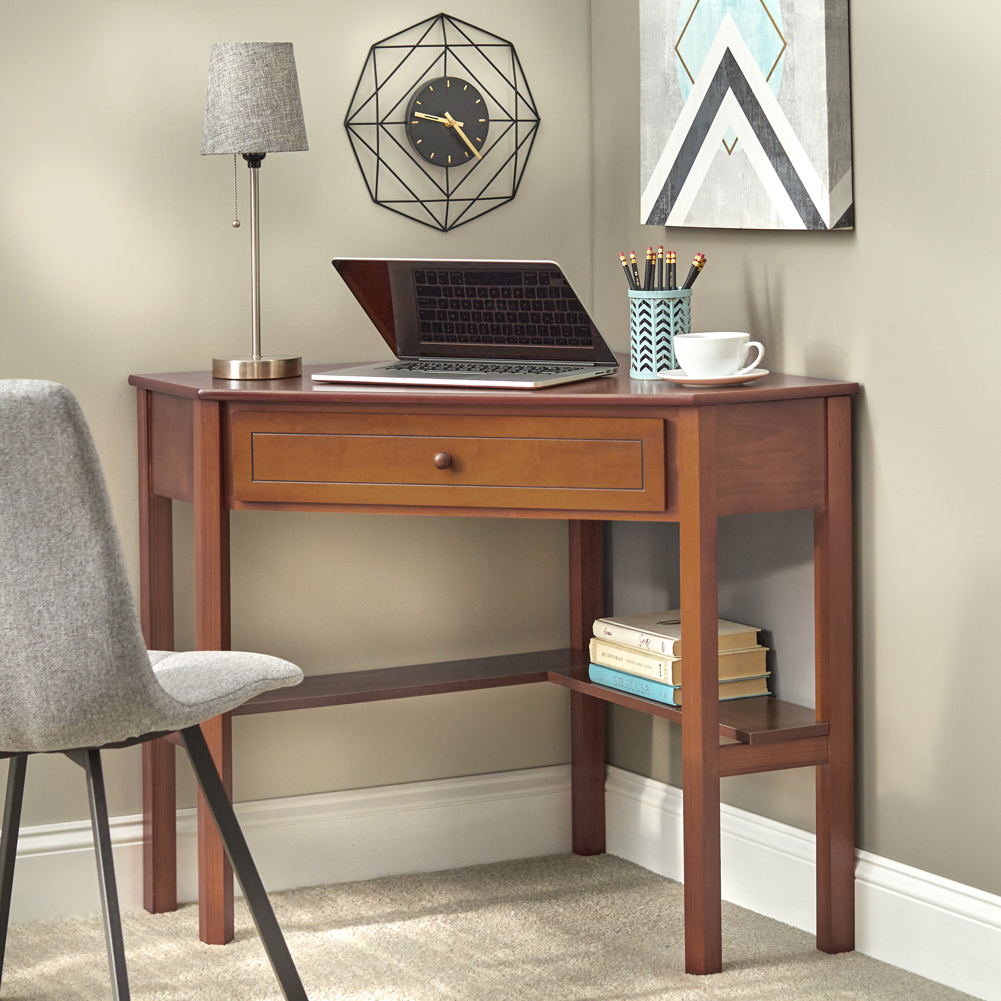 Winston Porter Carfi Corner Desk Reviews Wayfair Canada