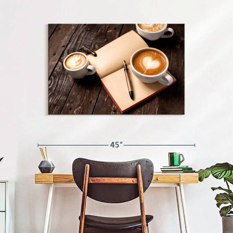 Yarlin Coffee And Diary, 26" H x 39" W