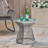 Side Table For Garden Patio Backyard