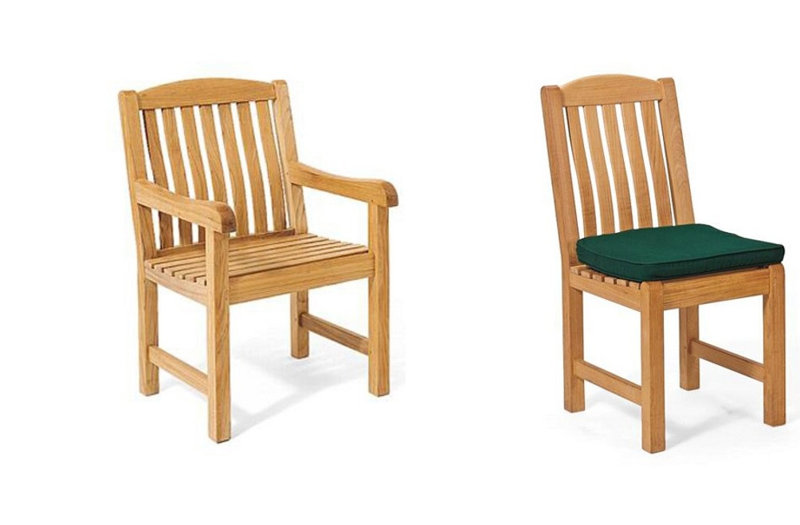 Ensemble de salle à manger 11 pièces teck Midcre, 10, 30.5" H x 118"W x 40"D