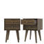 ABBY Manufactured Wood Bedside Table Sets of 2-122443362