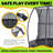 Jumpking 7ft Round Trampoline Combo With Jumping Mat Ramp