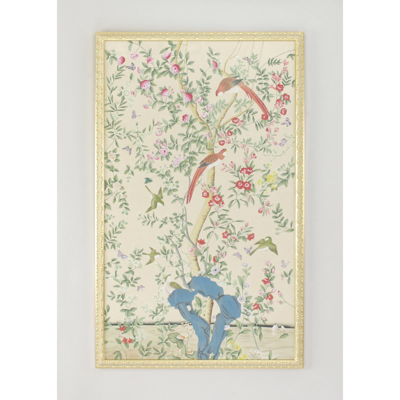 Red Cockatoo Panels Print
