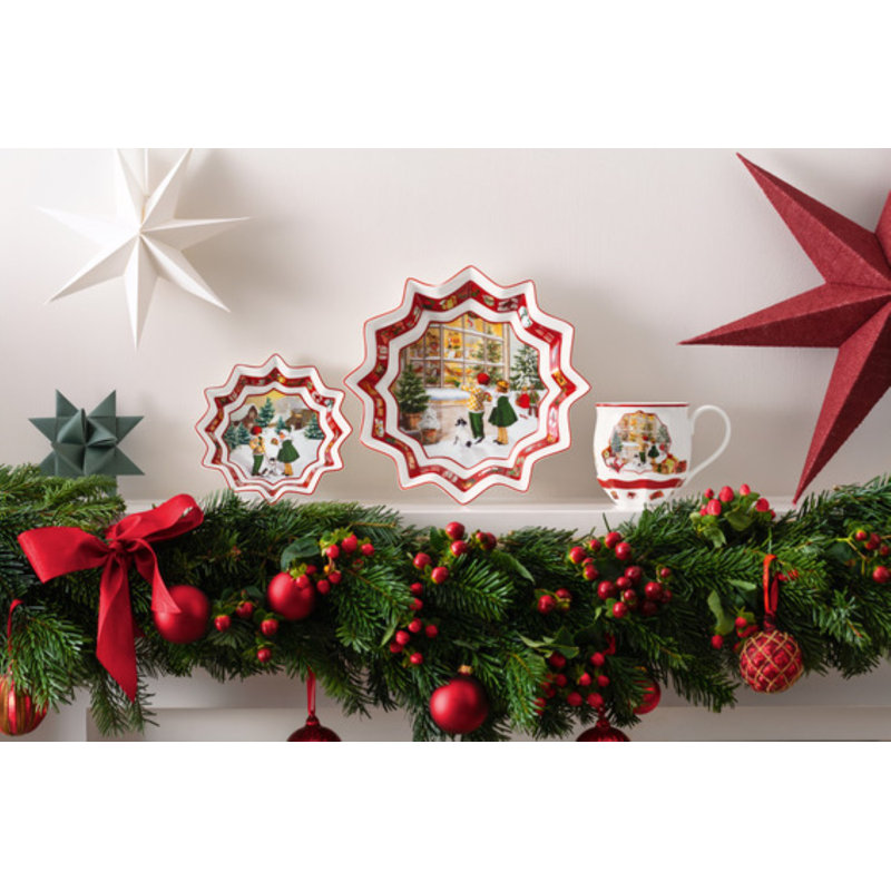 Villeroy & Boch - Toy's Fantasy Christmas Coffee Mug, Winter Mug Hot Drink Cup, Porcelain