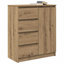 Sideboard With Drawers 71X35x84 Cm Engineered Wood-706543524