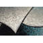 Tapis turquoise / gris Stinson