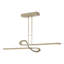 Switchback Kitchen Island Geometric LED Pendant-857044485