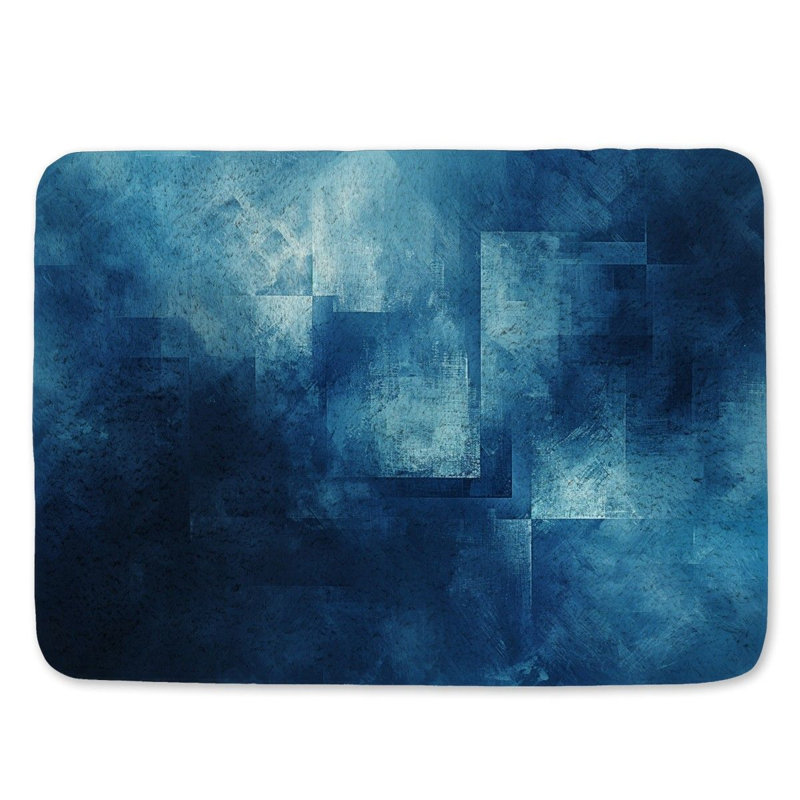 Joonas Microfiber / Microsuede Bath Mat, 17" W x 24" L