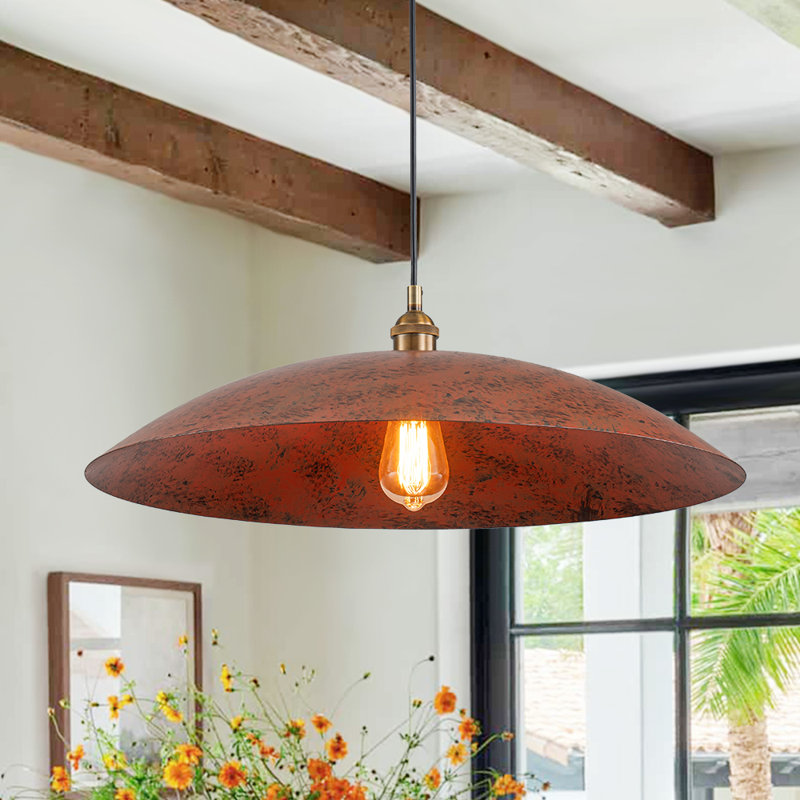 Farmhouse 1 - Light Flat Cone Pendant