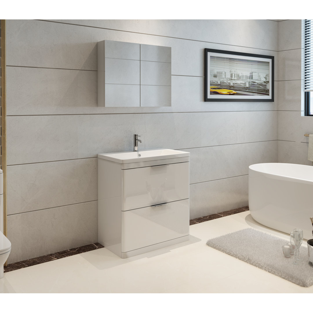 Chasse 750mm Free-standing Single Vanity Unit