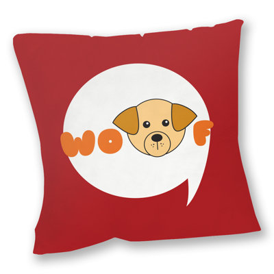 Bonilla Animal Illustration Square Throw Cushion