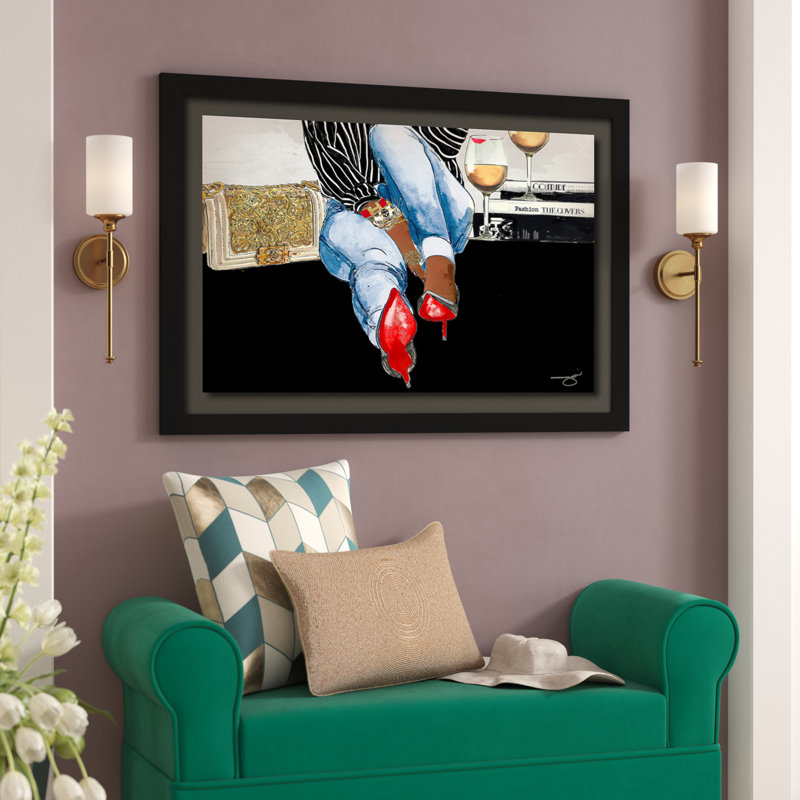 « waiting on you », impression, H 21,5 po x l 27,5 po x P 0,75 po