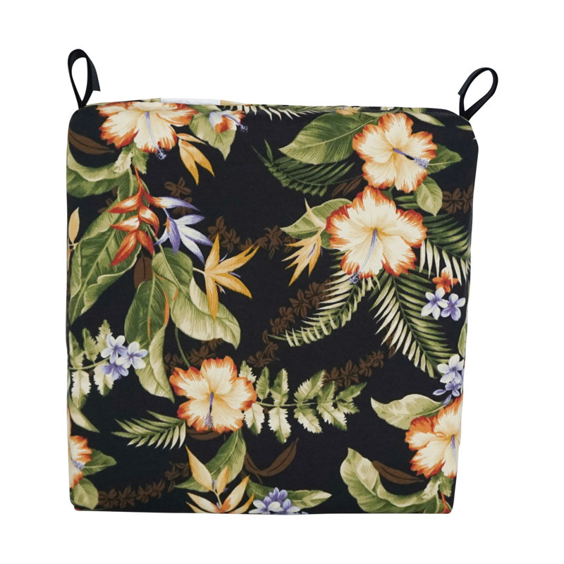 Coussin de siège intérieur / extérieur, Ébène Freeport