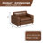 Caro Espinoza Leather Upholstered 2-Piece Living Room Set, Cutler Chair And Ottoman-2106559953