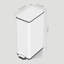 HOMCOM 20L Kitchen Pedal Bin, Slim Rubbish Bin with Soft-Close Lid, Black-138221928