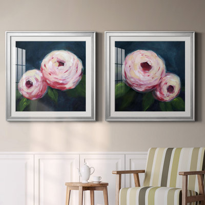Ethereal Blooms I Ethereal Blooms I - Ensemble de 2 cadres photo