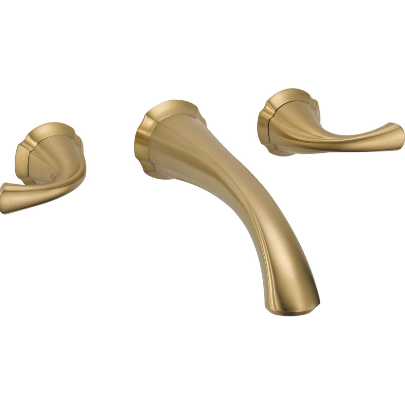 Addison™ Wall Mounted Bathroom Faucet, Champagne Bronze