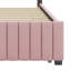 Lit plateforme double avec lit gigogne-107233599