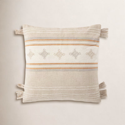 Fringed Throw Pillow