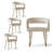 Upholstered Open-Back Dining Chairs (Set of 4)-116542755