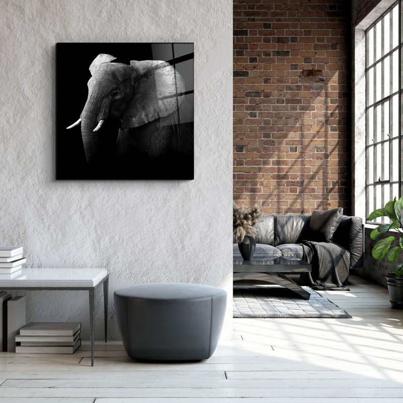 Stunning Decorative Tempered Glass Painting, 19.7 x 19.7 Inches | 100% Tempered Glass, Thickness: 0.16 Inches | UV Printing for Vibrant Colors | Perfect for Home Décor, Living Room or Office Wall Art