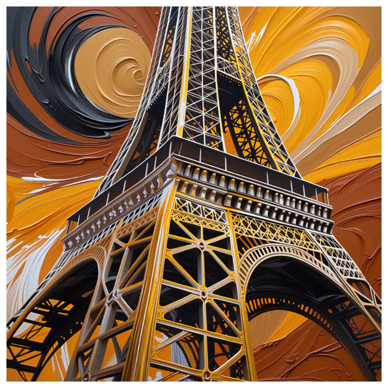 Tapis de bain Tour Eiffel, 24in W x 17in L