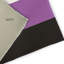 Tapis en chenille tissé à la machine Samoni - mauve / blanc / noir-198276756