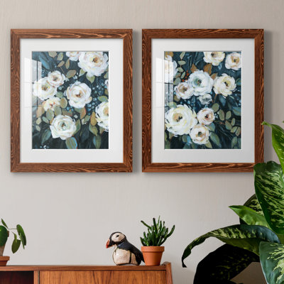 Moonlit Garden II - ensemble de 2 reproductions d'art