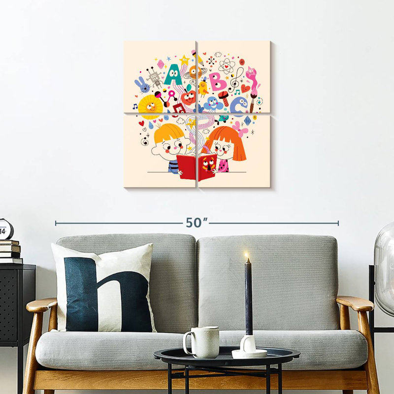 Ashelle Creative Reading, 26" H x 26" W